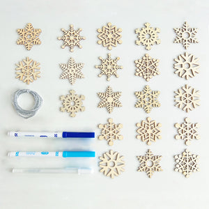 Snowflake Garland DIY Kit