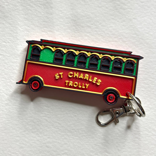 Trolley Keychain