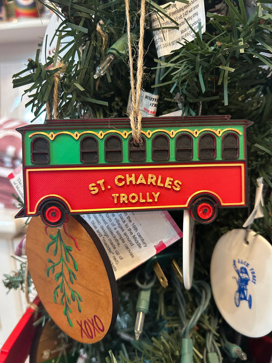 Trolley Ornament 2025