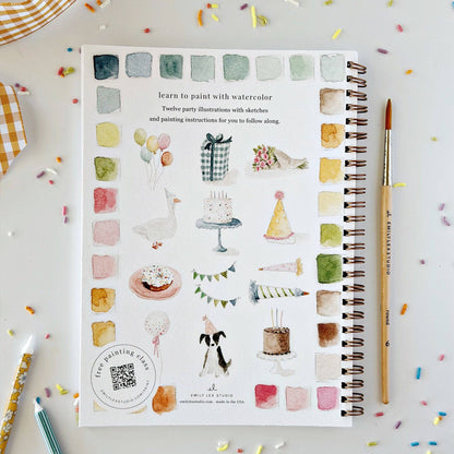Celebrate Watercolor Painting Workbook