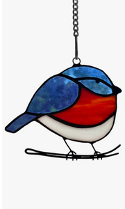 Stained Glass Birds