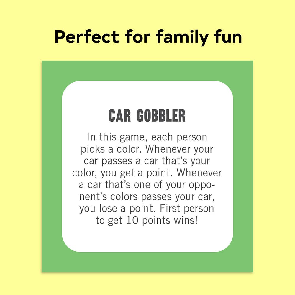 On-the-Go Amusements: 50 Cool Things to Do in the Car