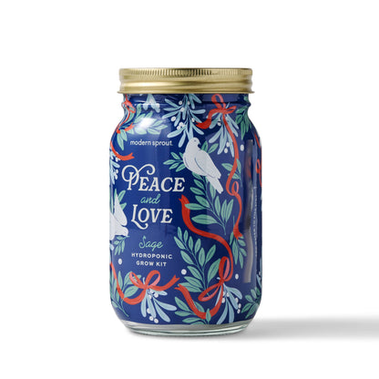 Holiday Herb Garden Jar: Sage