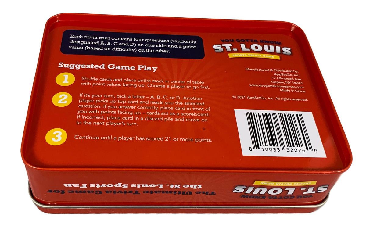 St. Louis Sports Trivia
