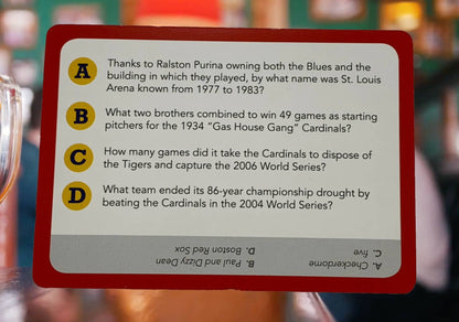 St. Louis Sports Trivia