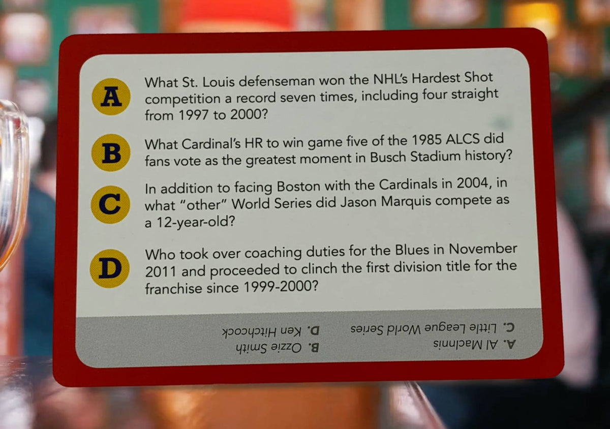St. Louis Sports Trivia
