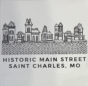 Historic Main Street Sticker