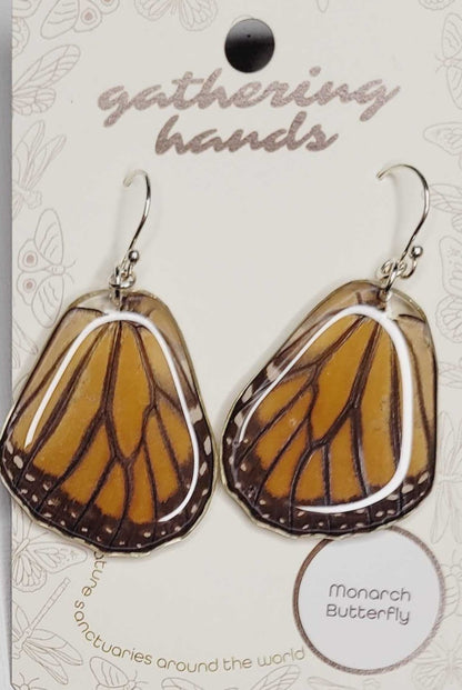 Monarch Hindwing Earrings