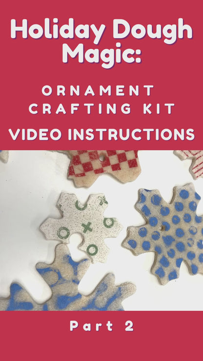 Holiday Dough Magic: Ornament Crafting Kit