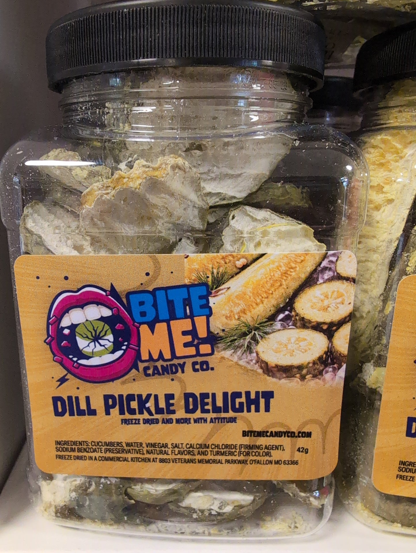 Freeze-Dried Dill Pickles