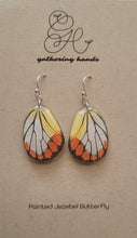 Load image into Gallery viewer, Painted Jezebel Hindwing Butterfly Earrings
