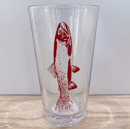 Fish Pint Glasses