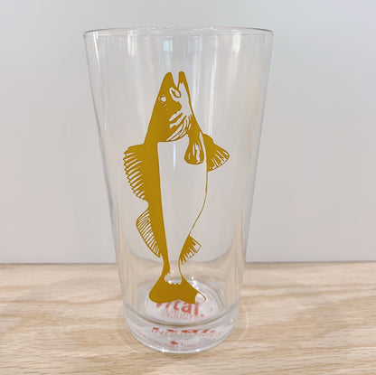 Fish Pint Glasses