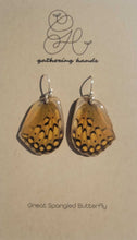 Load image into Gallery viewer, Great Spangled Hindwing Earrings
