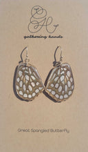 Load image into Gallery viewer, Great Spangled Hindwing Earrings
