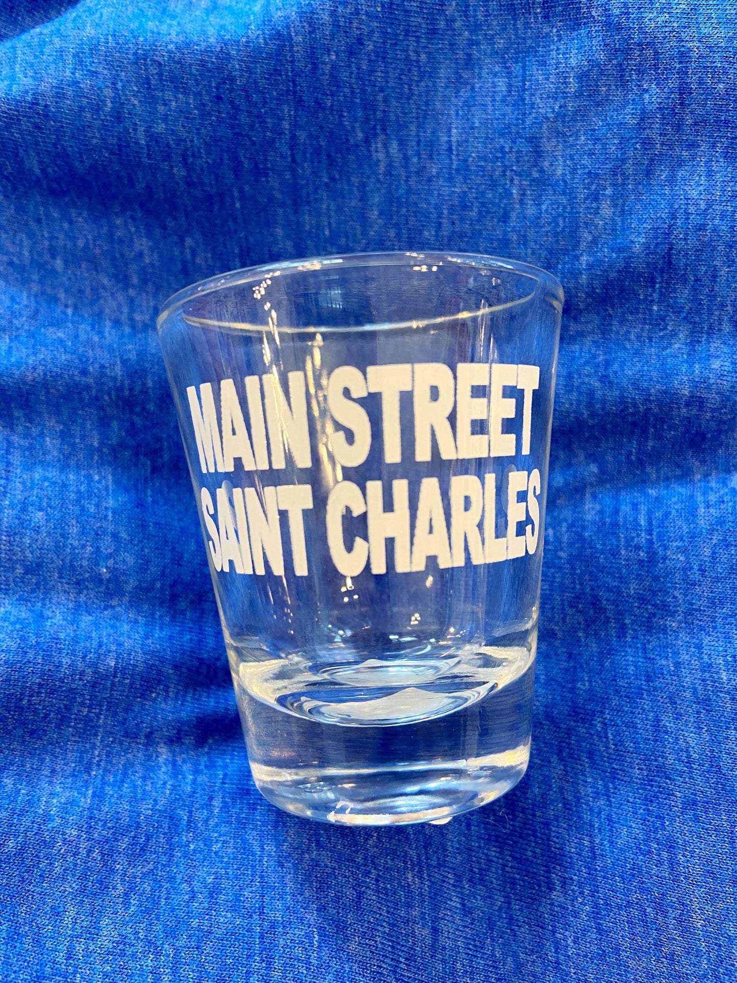 Main Street Saint Charles Shot Glass