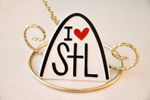 Load image into Gallery viewer, I Heart STL Magnet
