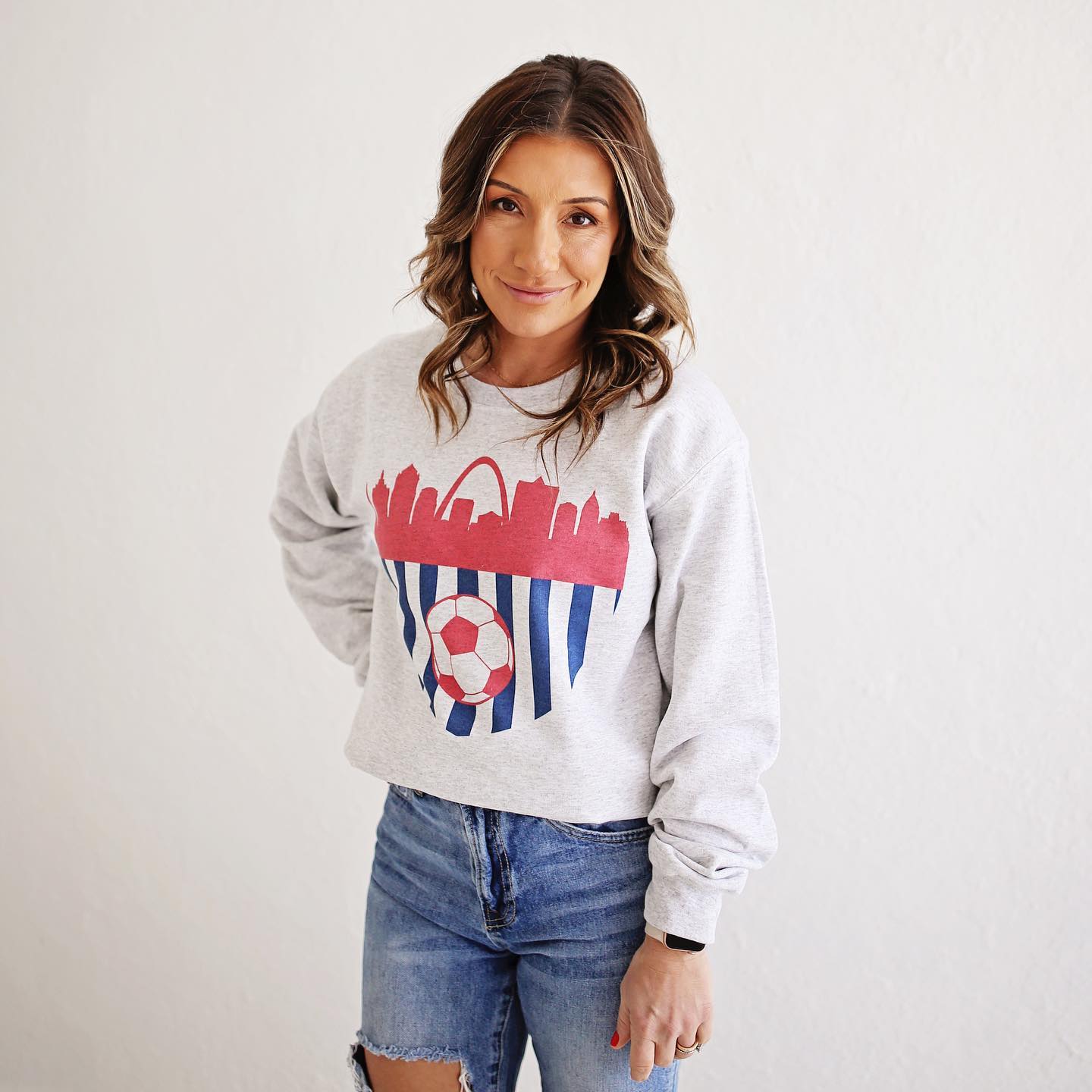  STL City Sweatshirt : Clothing, Shoes & Jewelry