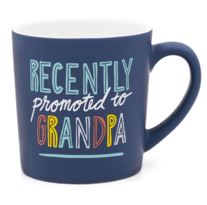 Promoted to Grandpa Oversized Mug