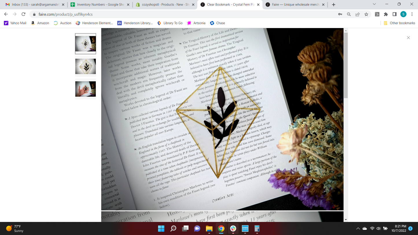Transparent Bookmarks