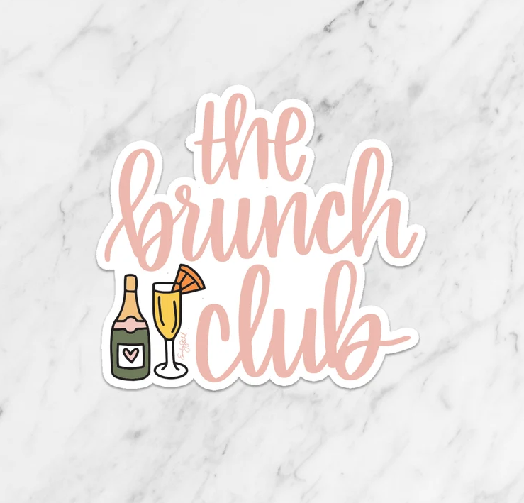 Brunch Club Sticker