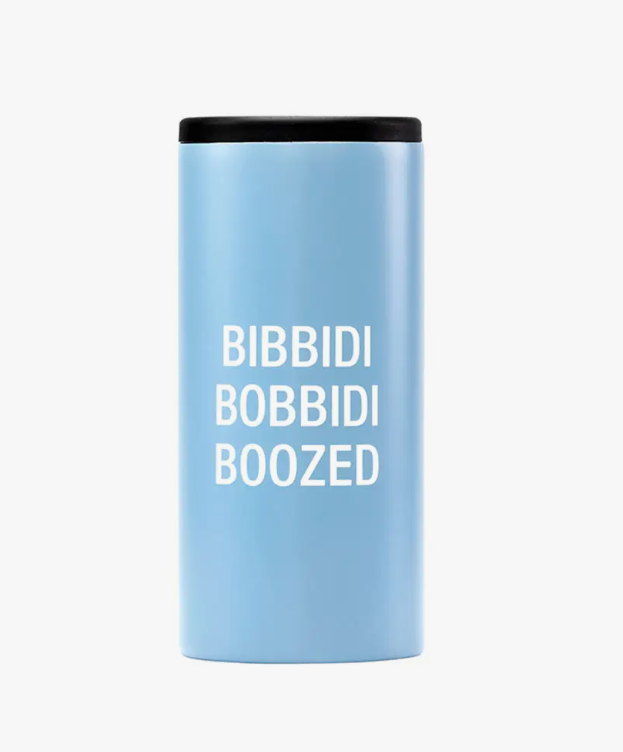 Bibbidi Bobbidi Boozed Insulated Slim Can Cooler