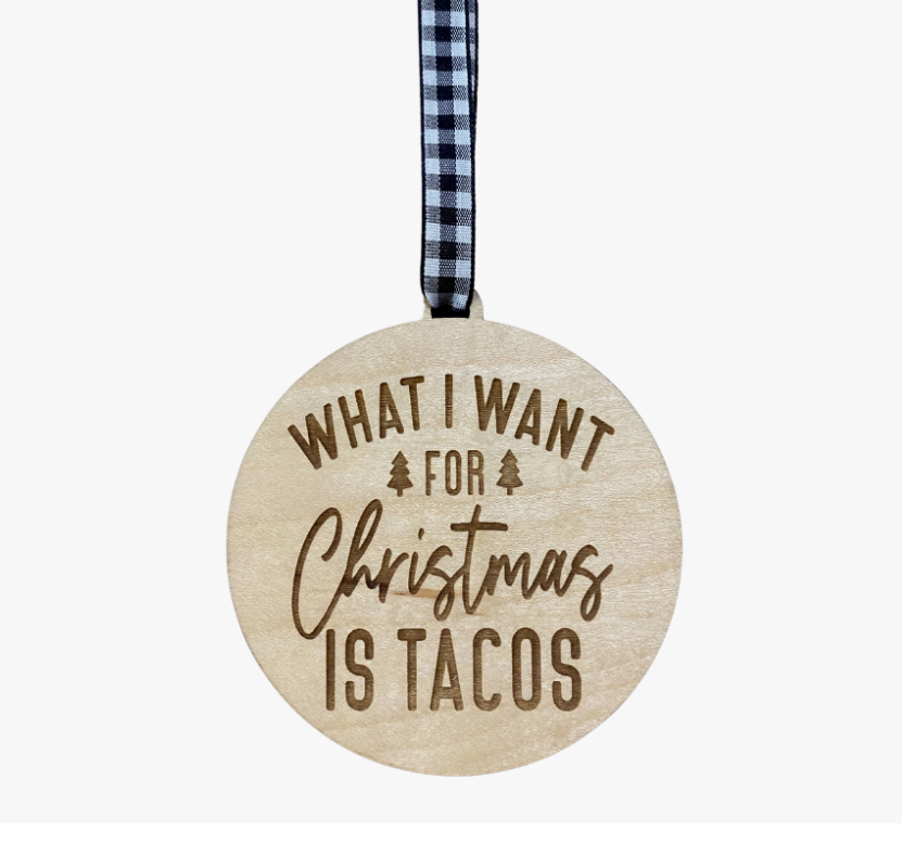 Tacos Ornament