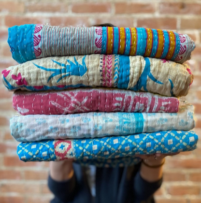 Kantha Quilt
