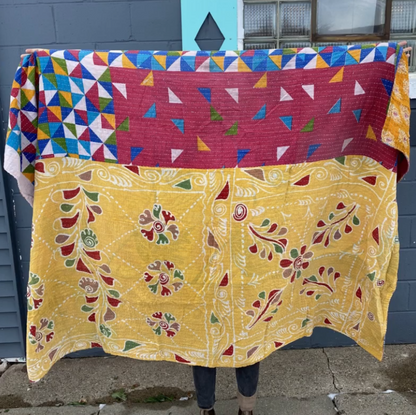 Kantha Quilt