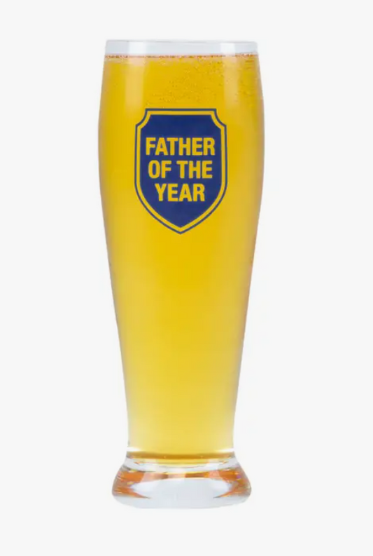 Father of the Year Pilsner Glass