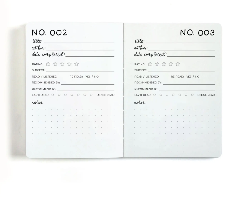 100 Books Pocket Journal