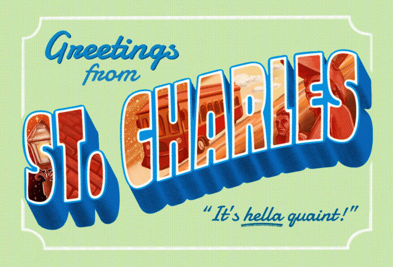 St. Charles Postcard