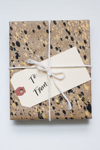 Festive AF Speckled Gift Wrap