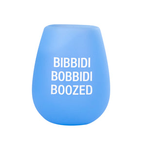 Bibbidi Bobbidi Boozed Silicone Wine Glass