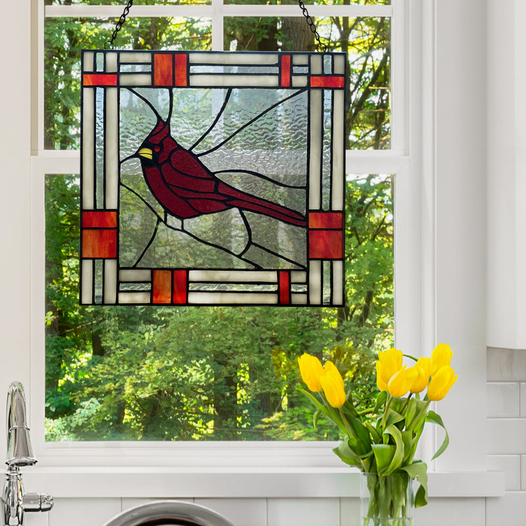 Cardinal Stained Glass