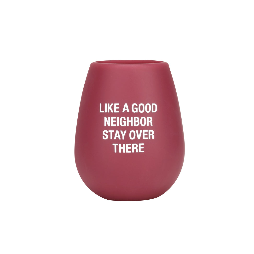 Good Neighbor Silicone Wine Glass