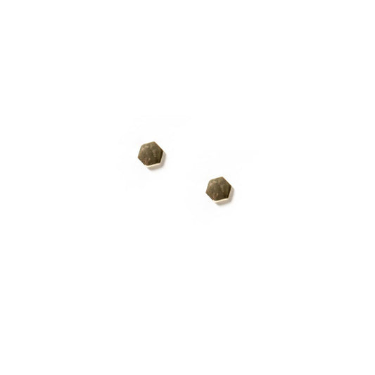 Tiny Hexagon Studs