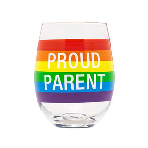 Proud Parent Wine Glass