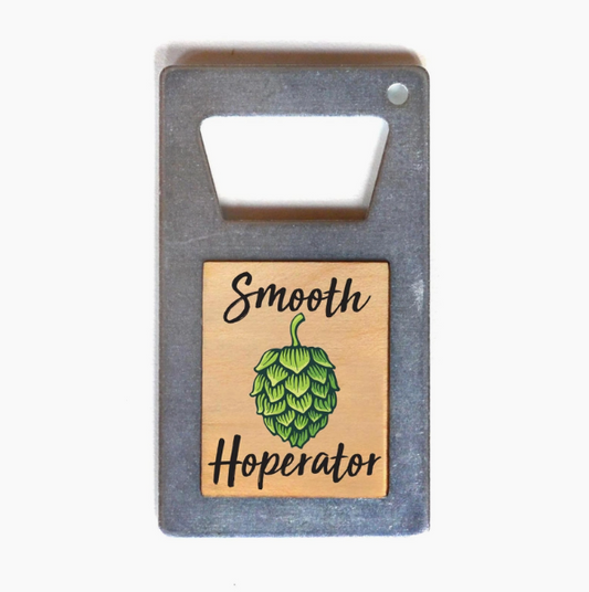 Smooth Hoperator Bottle Opener Magnet