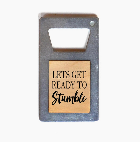 Stumble Bottle Opener Magnet