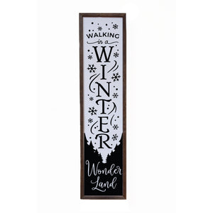 Winter Wonderland Wood Sign